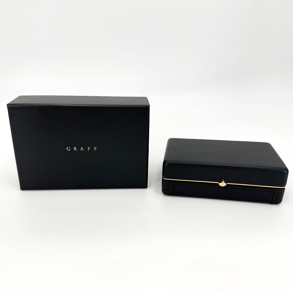 GRAFF グラフ ピアス パヴェ バタフライ ミニ ジュエリー アクセサリー Au750 18金WG K18ホワイトゴールド ダイヤモンド RGE1167 レディース 約6.5g【中古品】
