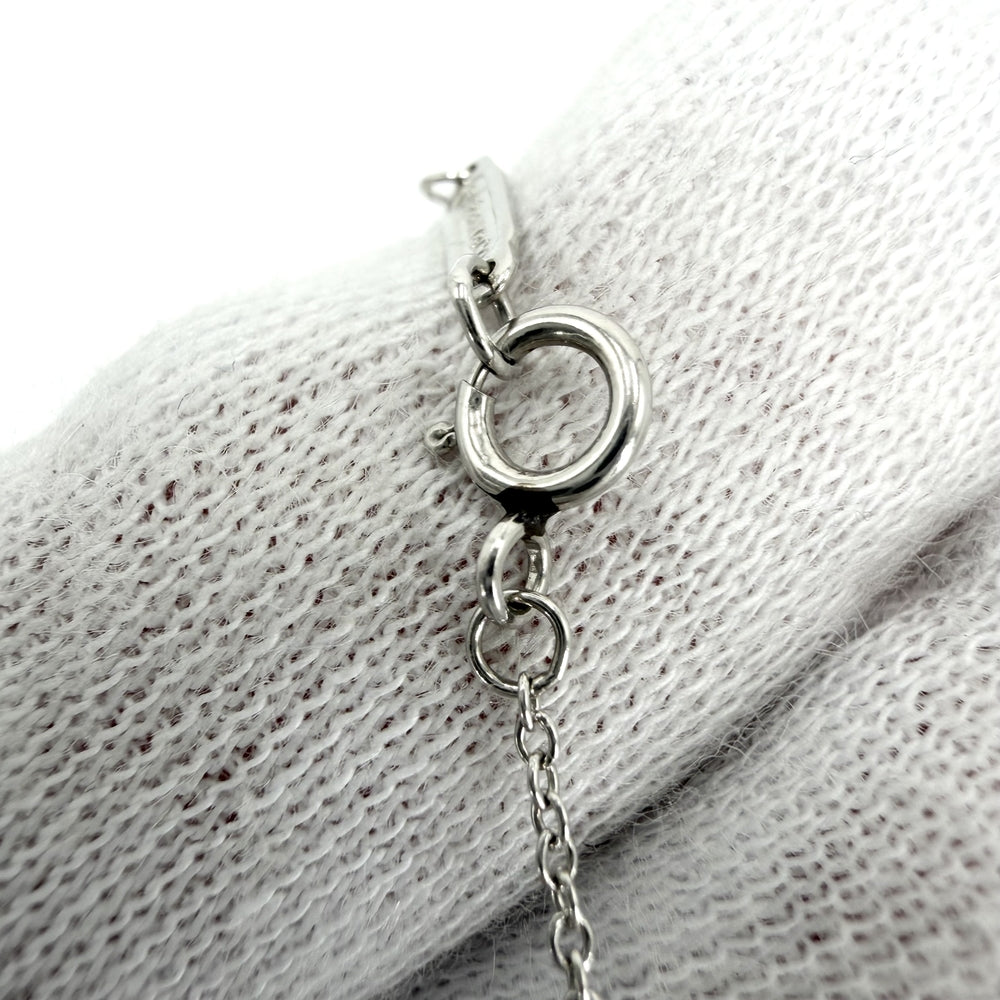 TIFFANY&Co. ティファニー ネックレス サークレット アクセサリー ジュエリー Pt950プラチナ ダイヤモンド レディース 約3.3g【中古品】