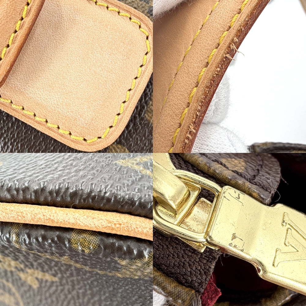 LOUIS VUITTON ルイヴィトン ショルダーバッグ ヴィバシテGM セミショルダーバッグ M51163 モノグラムキャンバス ブラウン 茶 ゴールド金具 レディース【中古品】