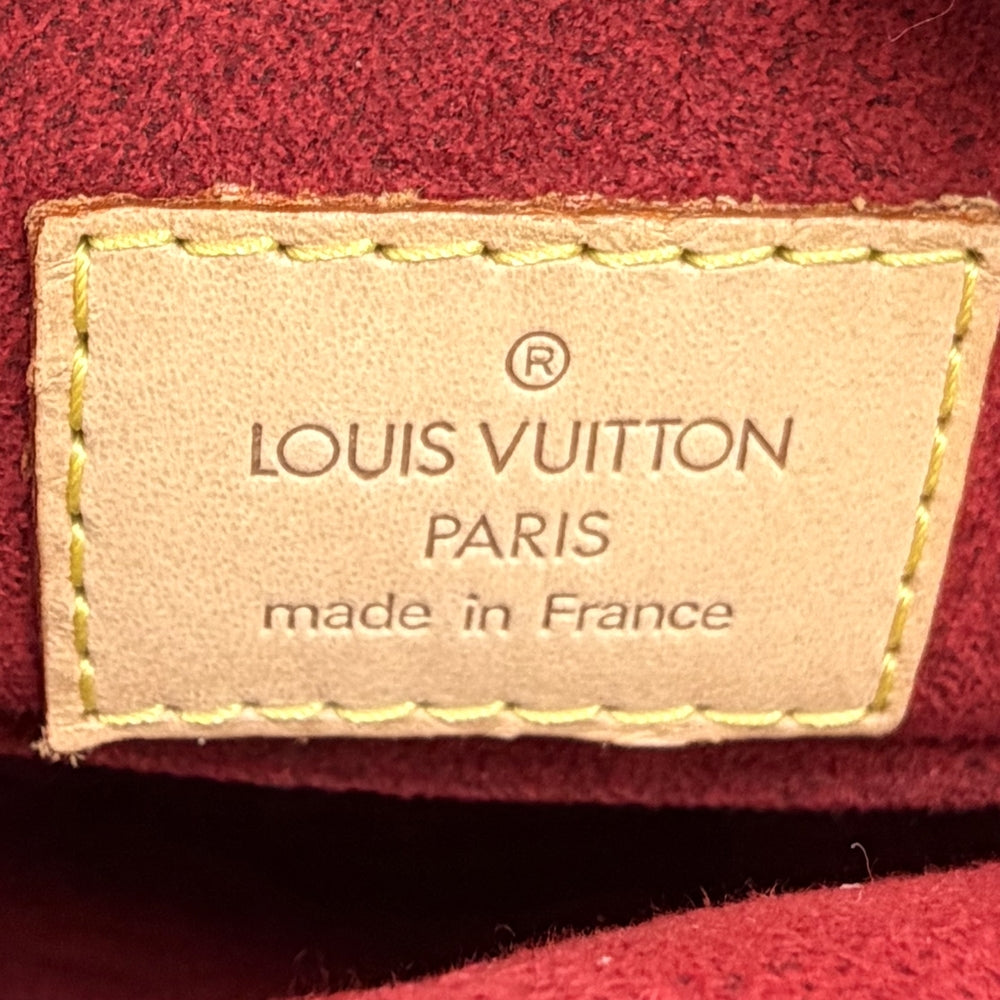 LOUIS VUITTON ルイヴィトン ショルダーバッグ ヴィバシテGM セミショルダーバッグ M51163 モノグラムキャンバス ブラウン 茶 ゴールド金具 レディース【中古品】