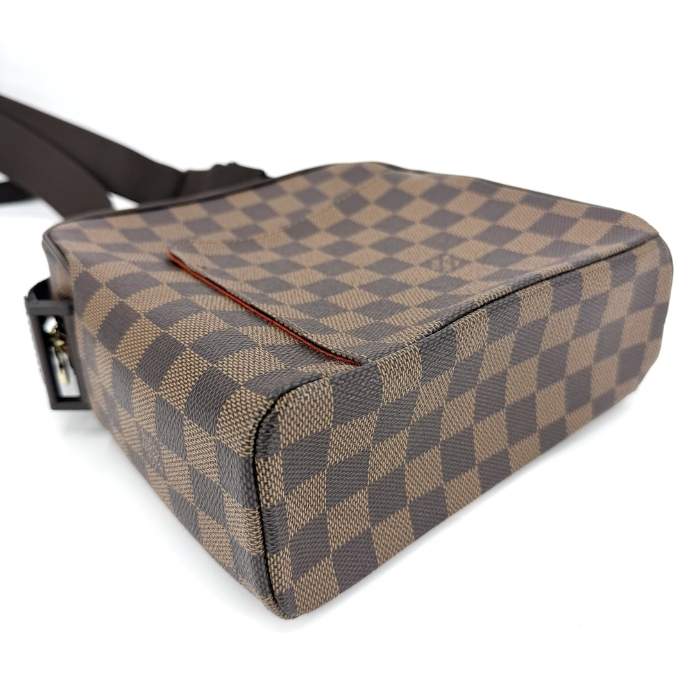LOUIS VUITTON ルイヴィトン ショルダーバッグ オラフPM N41442 ダミエキャンバス ブラウン 茶 ゴールド金具 レディース【中古品】