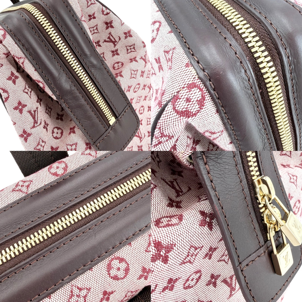 LOUIS VUITTON ルイヴィトン トートバッグ ジョセフィーヌGM ハンドバッグ M92311 モノグラムミニキャンバス ピンク系 ゴールド金具 レディース【中古品】