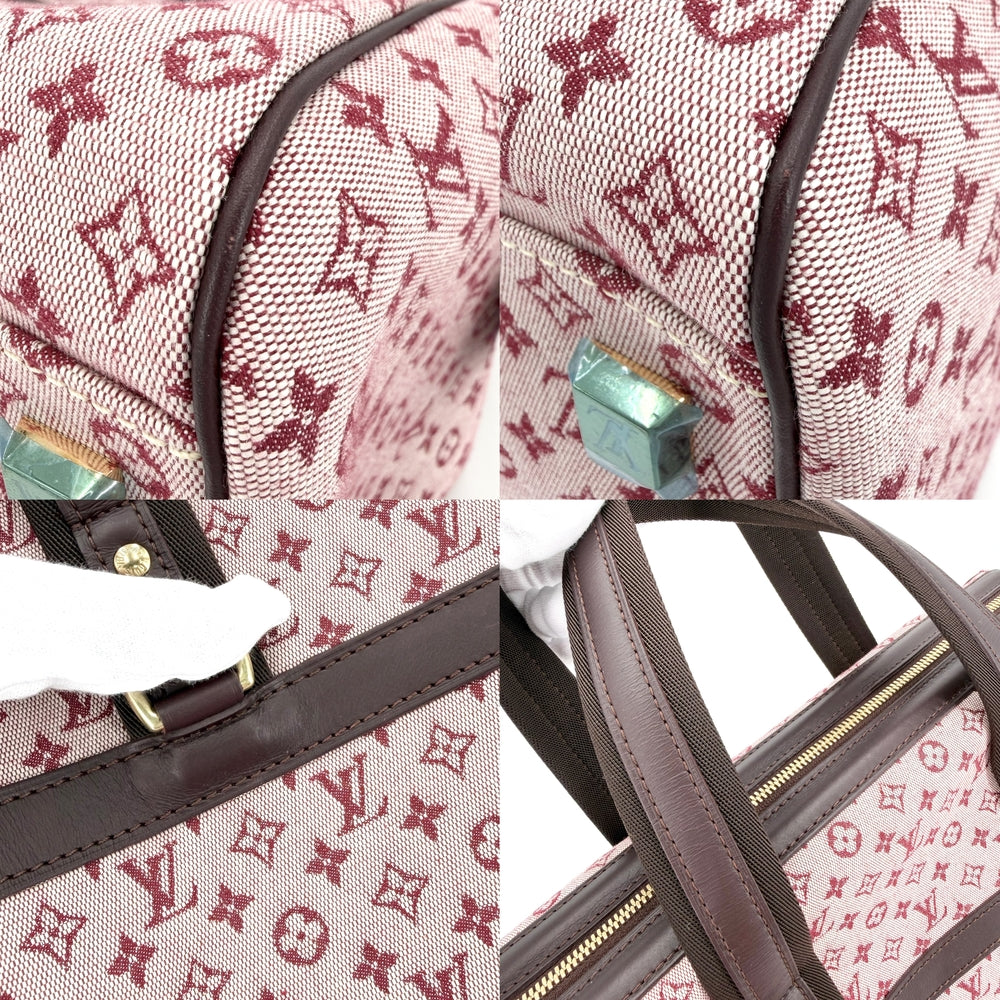 LOUIS VUITTON ルイヴィトン トートバッグ ジョセフィーヌGM ハンドバッグ M92311 モノグラムミニキャンバス ピンク系 ゴールド金具 レディース【中古品】