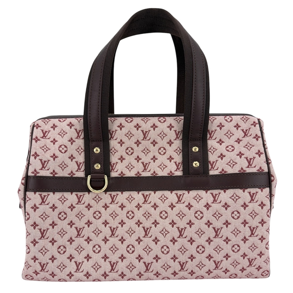 LOUIS VUITTON ルイヴィトン トートバッグ ジョセフィーヌGM ハンドバッグ M92311 モノグラムミニキャンバス ピンク系 ゴールド金具 レディース【中古品】
