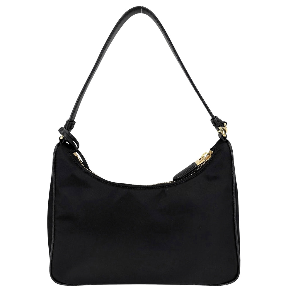 PRADA プラダ ハンドバッグ Re-Edition 2005 Re-Nylon ミニバッグ 1NE204 ナイロン ブラック 黒 ゴールド金具 レディース【中古品】