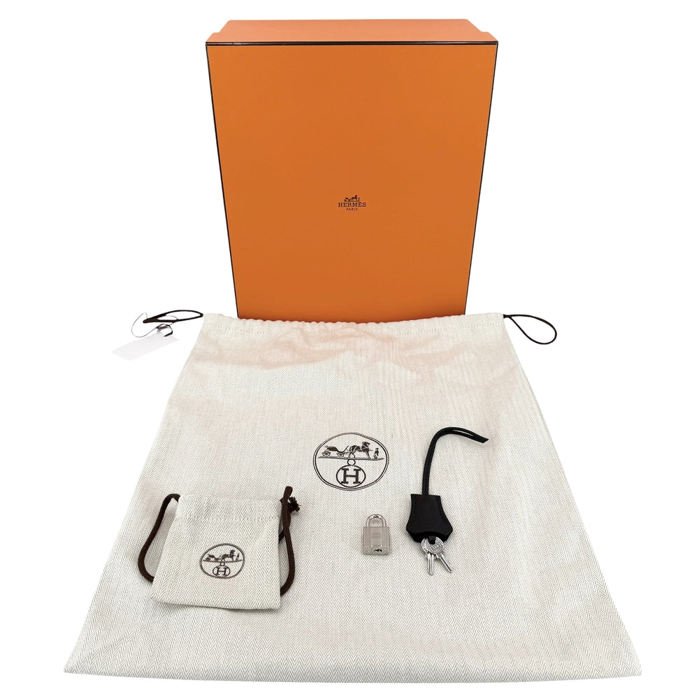 HERMES エルメス ハンドバッグ バーキン25 内縫い G刻印 トゴ ブラック系 シルバー金具 レディース 2026年【中古品】