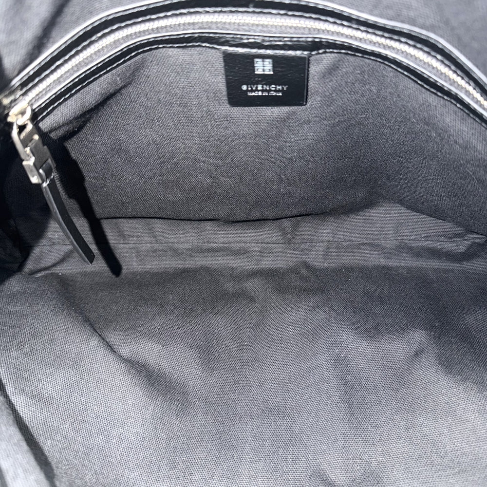 GIVENCHY ジバンシィ ショルダーバッグ ヴォワイユ― ミディアム ハンドバッグ 2WAY ジバンシー レザー ブラック 黒 ゴールド×シルバー金具 レディース【中古品】