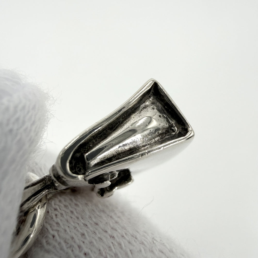 HERMES エルメス ネックレス ペンダント アミュレットケリー バッグモチーフ　 アクセサリー シルバー925 レディース 約13.1g【中古品】