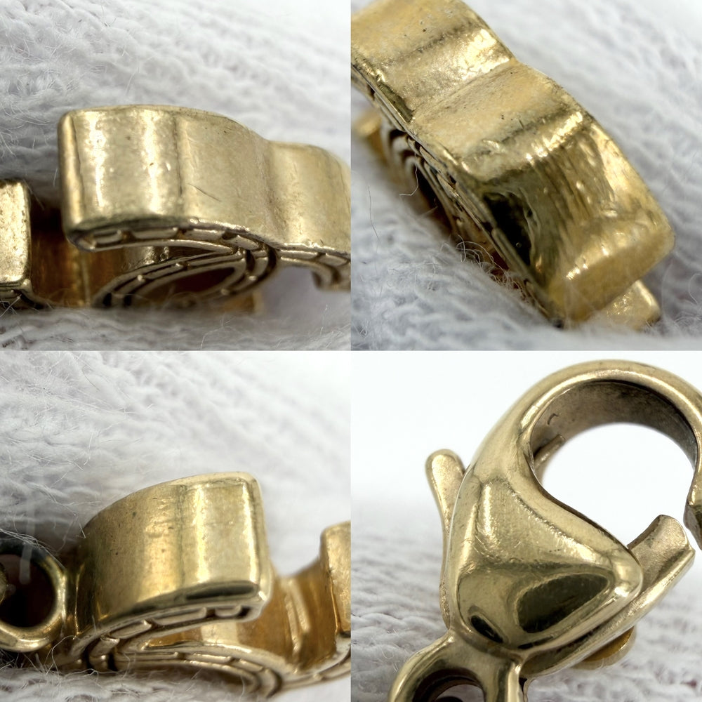 CHANEL シャネル ブレスレット アクセサリー ココマーク ココ ゴールド GP 03P レディース 約7.2g 2003年【中古品】