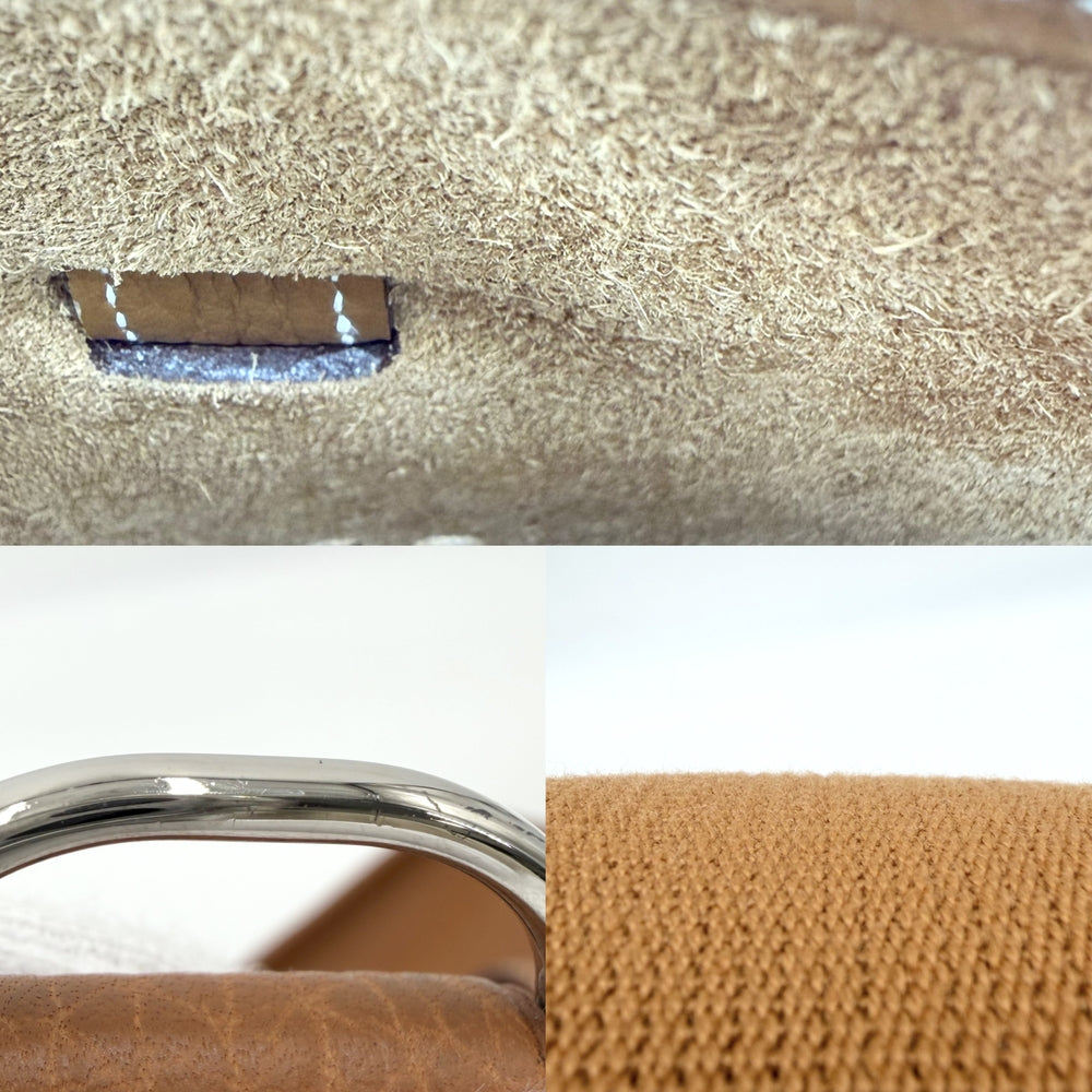 HERMES エルメス ショルダーバッグ エブリン2 GM Evelyne □I刻印 レザー ブラウン 茶 シルバー金具 レディース 2005年【中古品】
