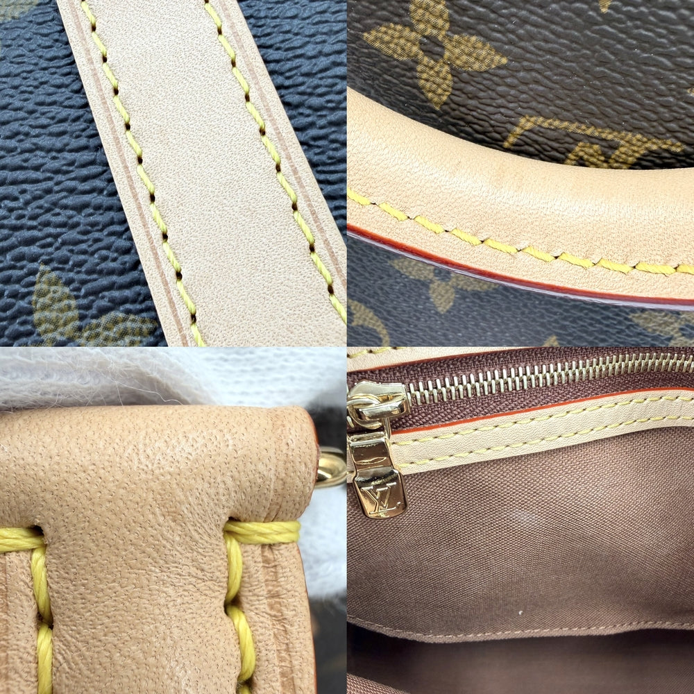 LOUIS VUITTON ルイヴィトン 2WAY スピーディ・バンドリエール25 ショルダーバッグ ハンドバッグ Speedy25 M46977 モノグラムキャンバス ブラウン 茶 ゴールド金具 レディース【中古品】