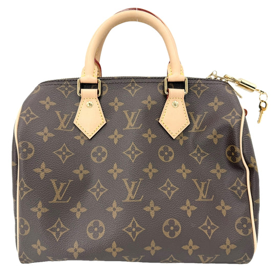 LOUIS VUITTON ルイヴィトン 2WAY スピーディ・バンドリエール25 ショルダーバッグ ハンドバッグ Speedy25 M46977 モノグラムキャンバス ブラウン 茶 ゴールド金具 レディース【中古品】