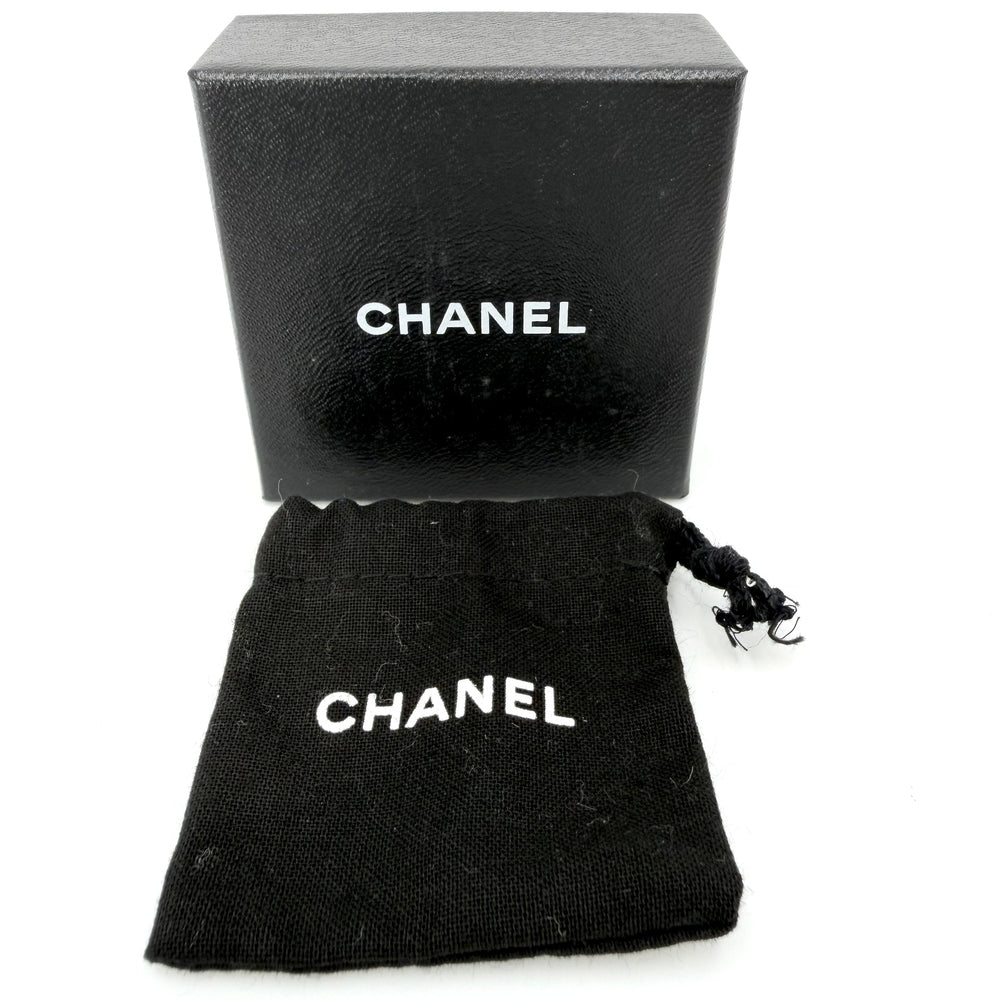 CHANEL シャネル ブローチ ココマーク アクセサリー ヴィンテージ GP ラインストーン 02A ゴールド レディース 約12.8g 2002年【中古品】