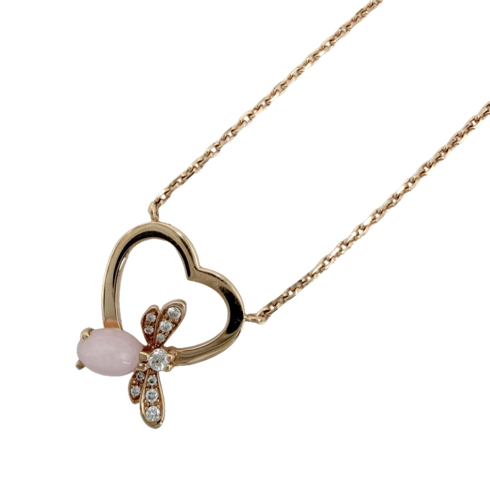Chaumet ショーメ ネックレス アトラップモワ アクセサリー ジュエリー K18ピンクゴールド ダイヤモンド ゴールド ピンク レディース 約4.0g【中古品】