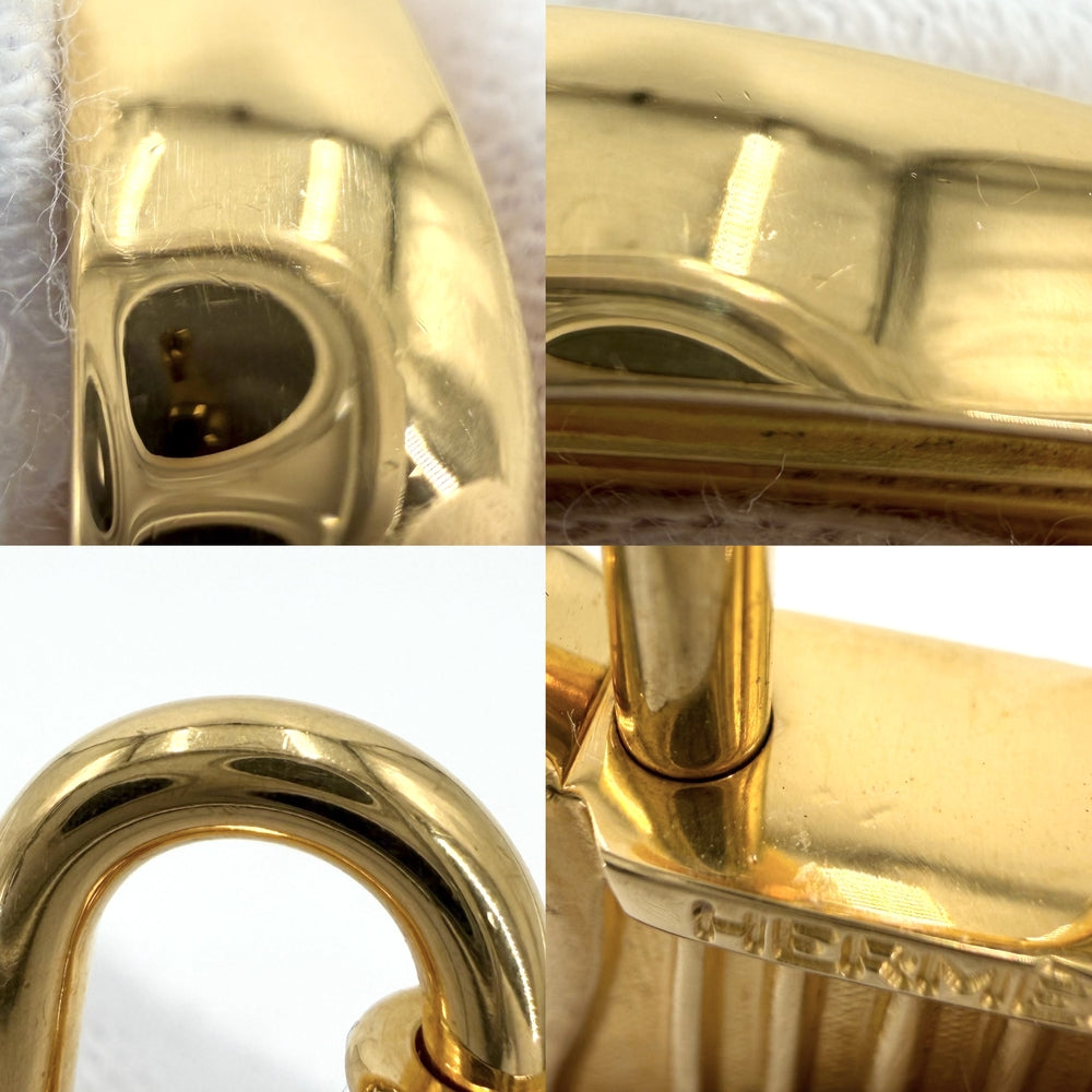 HERMES エルメス 小物 ハープ ANNEE DE LA MUSIQUE カデナ チャーム メンズ レディース ゴールド ユニセックス 約18.5g【中古品】