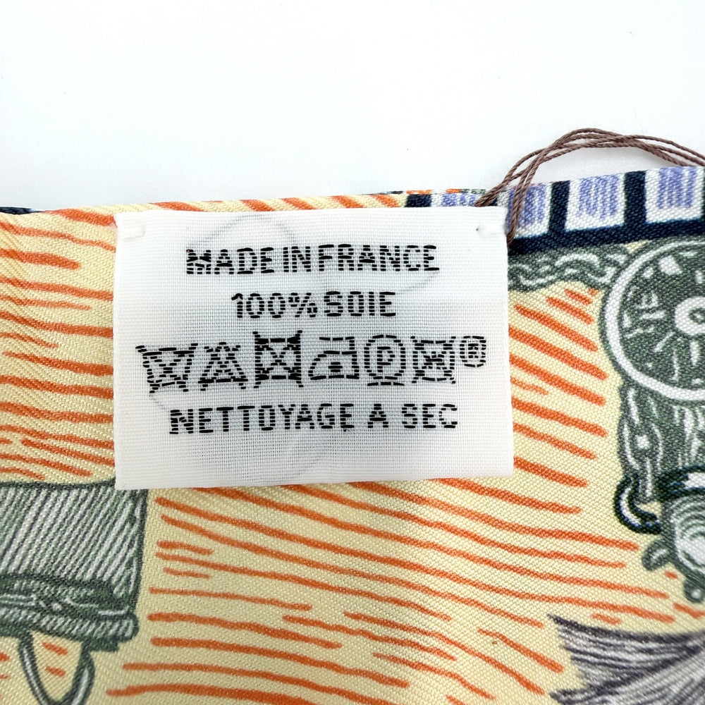 HERMES エルメス スカーフ ツイリー SUPER SILK QUEST スーパー シルク クエスト Twilly ファッションアイテム シルク マルチカラー レディース【中古品】