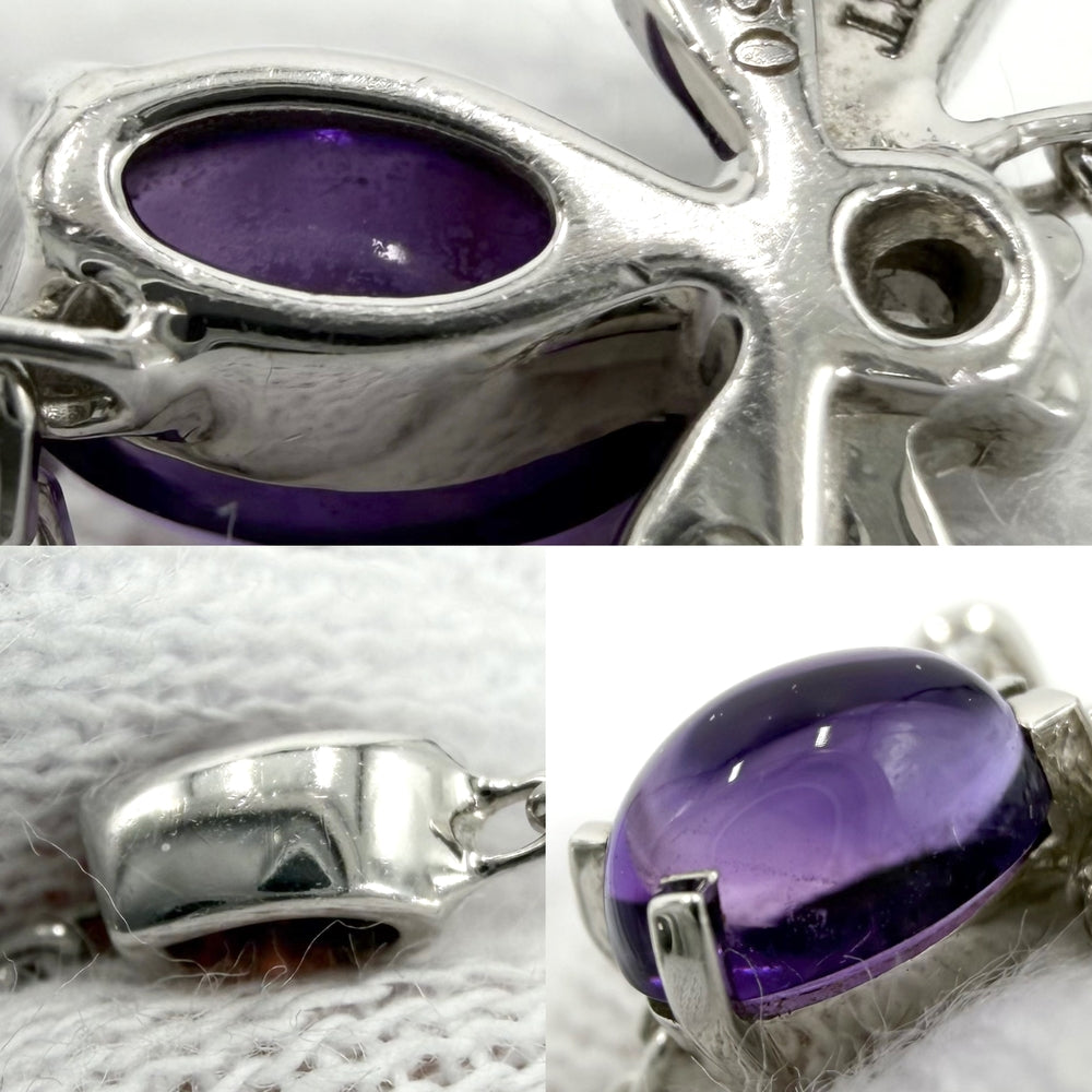 Chaumet ショーメ ブレスレット アトラップ モワ ジュエリー アクセサリー 18金WG Au750 K18ホワイトゴールド ダイヤモンド レディース 約2.4g【中古品】