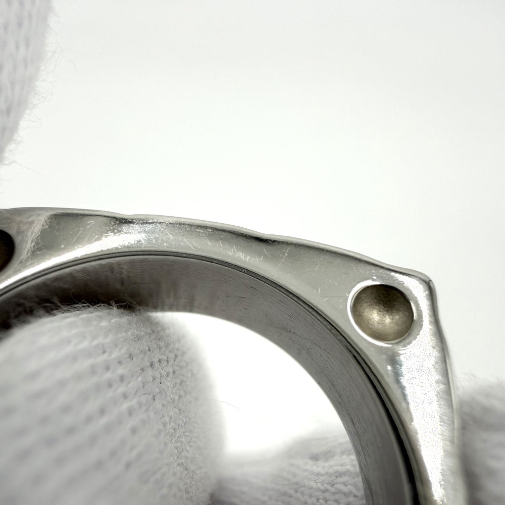 LOUIS VUITTON ルイヴィトン 指輪 リング・モノグラム ボールド アクセサリー 約20.5号 M00695 シルバー レディース 約11.8g【中古品】