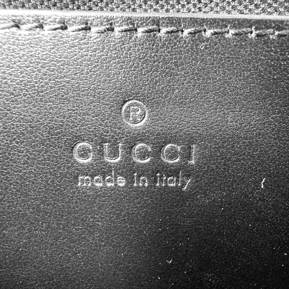 GUCCI グッチ ショルダーバッグ GGマーモント スモール シェブロン 鞄 かばん 446744 レザー ブラック 黒 ブラック金具 レディース【中古品】