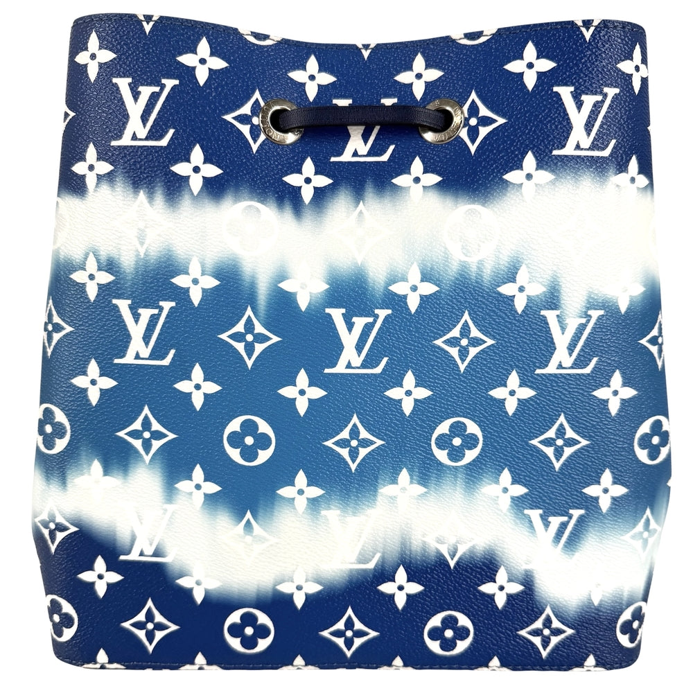 LOUIS VUITTON ルイヴィトン ショルダーバッグ LVエスカル ネオノエ モノグラム M45126 ブルー 青 ホワイト 白 シルバー金具 レディース【中古品】