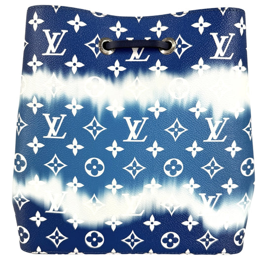 LOUIS VUITTON ルイヴィトン ショルダーバッグ LVエスカル ネオノエ モノグラム M45126 ブルー 青 ホワイト 白 シルバー金具 レディース【中古品】