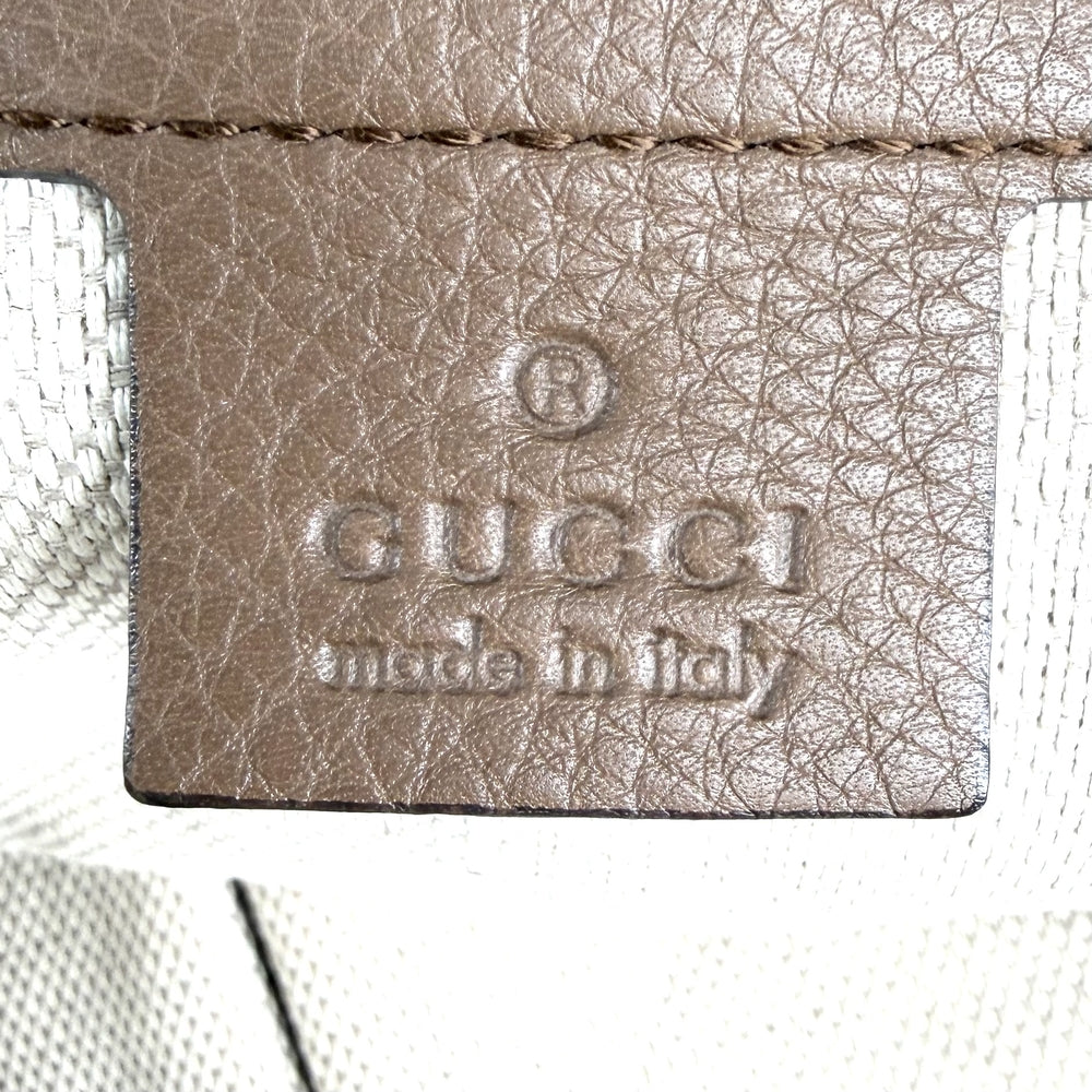 GUCCI グッチ トートバッグ ソーホー インターロッキングG ハンドバッグ チェーンショルダー 308981 レザー ブラウン 茶 ゴールド金具 レディース【中古品】