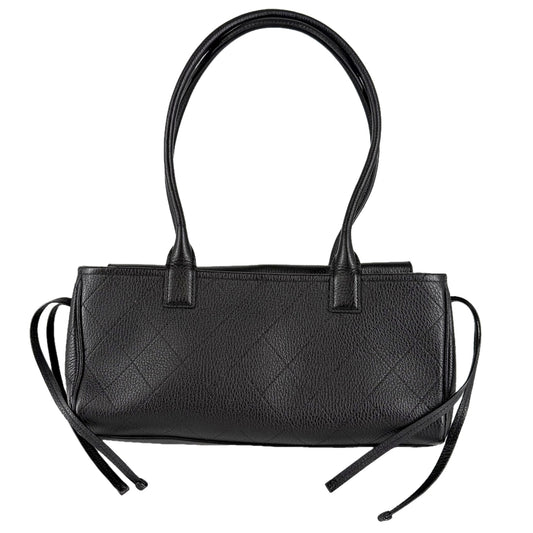 CHANEL シャネル トートバッグ スモール ショッピングバッグ ココマーク グレインド カーフスキン ブラック 黒 ゴールド金具 レディース【中古品】