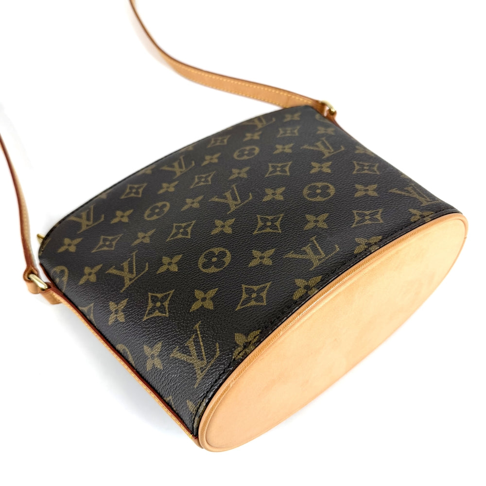 LOUIS VUITTON ルイヴィトン ショルダーバッグ ドルーオ M51290 モノグラムキャンバス ブラウン 茶 ゴールド金具 レディース【中古品】
