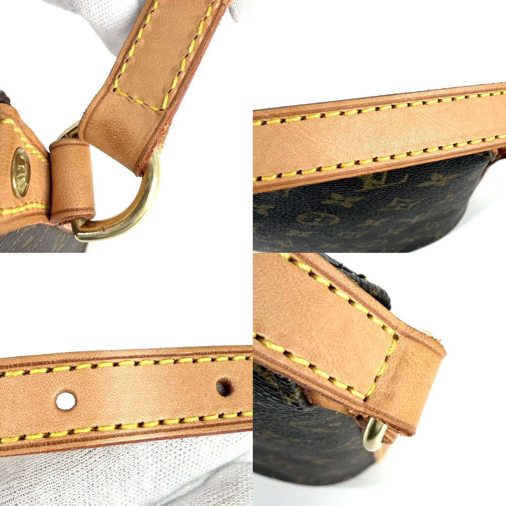 LOUIS VUITTON ルイヴィトン ショルダーバッグ ドルーオ M51290 モノグラムキャンバス ブラウン 茶 ゴールド金具 レディース【中古品】