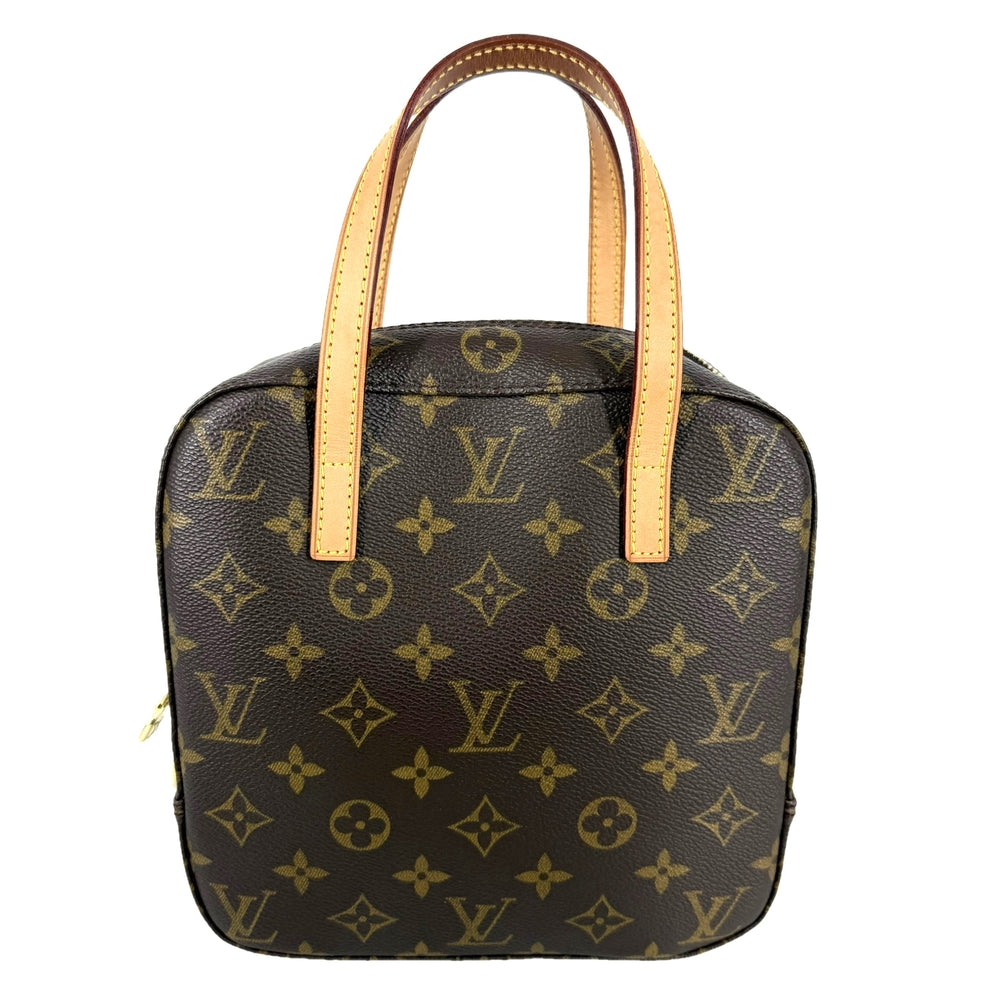 LOUIS VUITTON ルイヴィトン 2WAY スポンティーニ ハンドバッグ ショルダーバッグ M47500 モノグラムキャンバス ブラウン 茶 ゴールド金具 レディース【中古品】