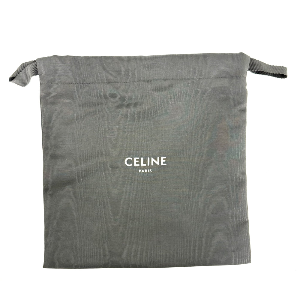 CELINE セリーヌ ハンドバッグ マカダム アヴァ ロゴ金具 PVC カーフレザー ブラウン 茶 ゴールド金具 レディース【中古品】