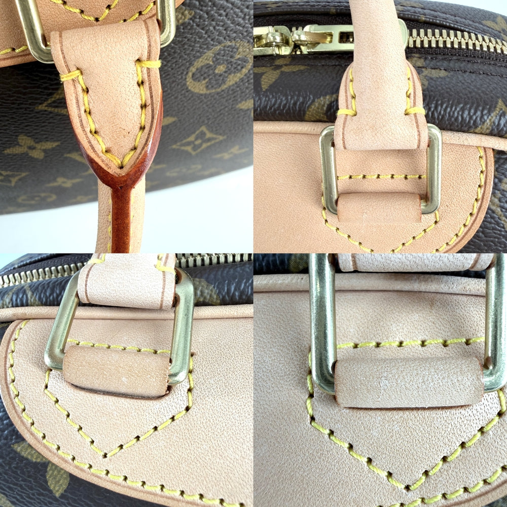 LOUIS VUITTON ルイヴィトン ハンドバッグ モノグラム トゥルービル Trueville M42228 ブラウン 茶 ゴールド金具 レディース【中古品】