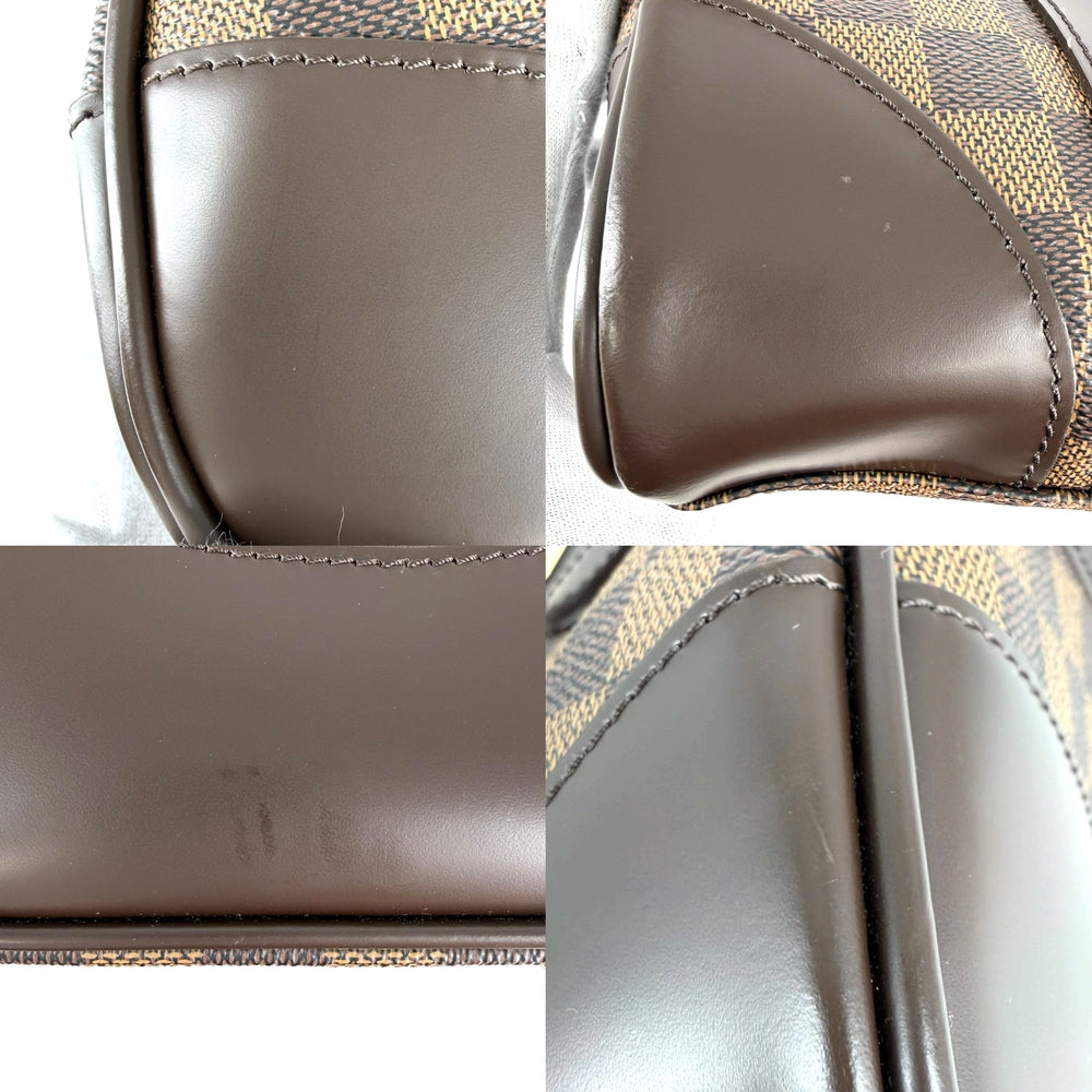 LOUIS VUITTON ルイヴィトン ハンドバッグ ダミエ バークレー ボストンバッグ N52000 ブラウン 茶 ゴールド金具 レディース【中古品】