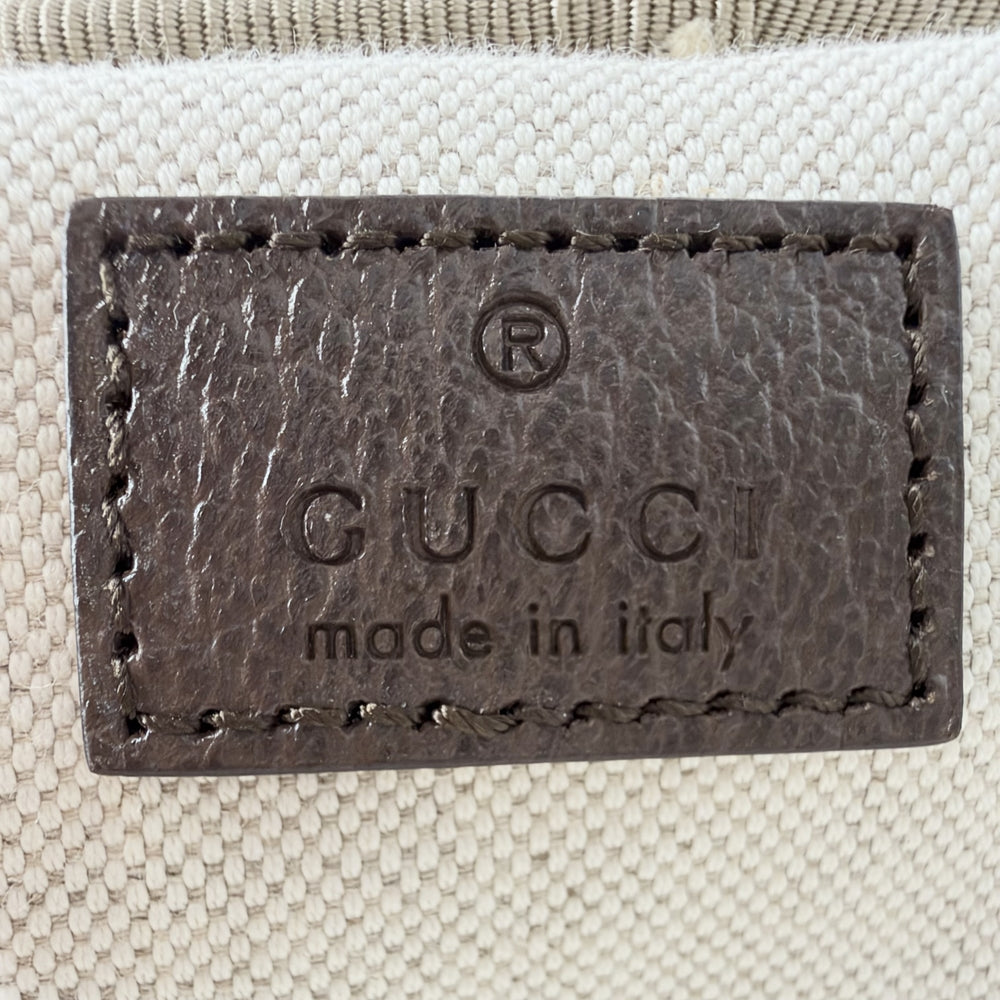 GUCCI グッチ キャリーバッグ サヴォイ キャビン　トロリー スーツケース トラベルバッグ 30L 693646 GGスプリームキャンバス レザー ベージュ ブラウン 茶 ゴールド金具 ユニセックス【中古品】