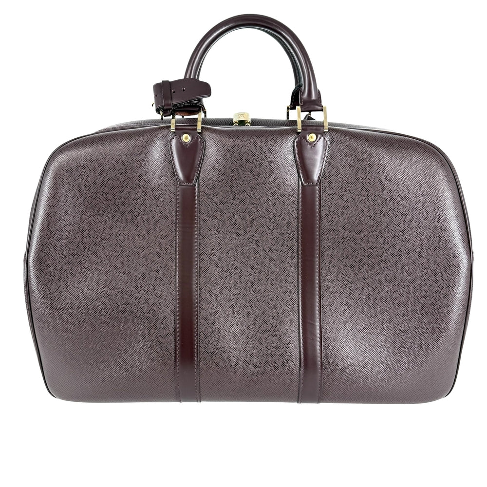 LOUIS VUITTON ルイヴィトン ボストンバッグ ケンダルPM トラベルバッグ 旅行バッグ アカジュー M30126 タイガ ワインレッド ゴールド金具 ユニセックス【中古品】