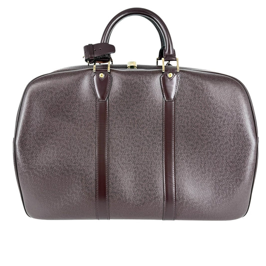 LOUIS VUITTON ルイヴィトン ボストンバッグ ケンダルPM トラベルバッグ 旅行バッグ アカジュー M30126 タイガ ワインレッド ゴールド金具 ユニセックス【中古品】