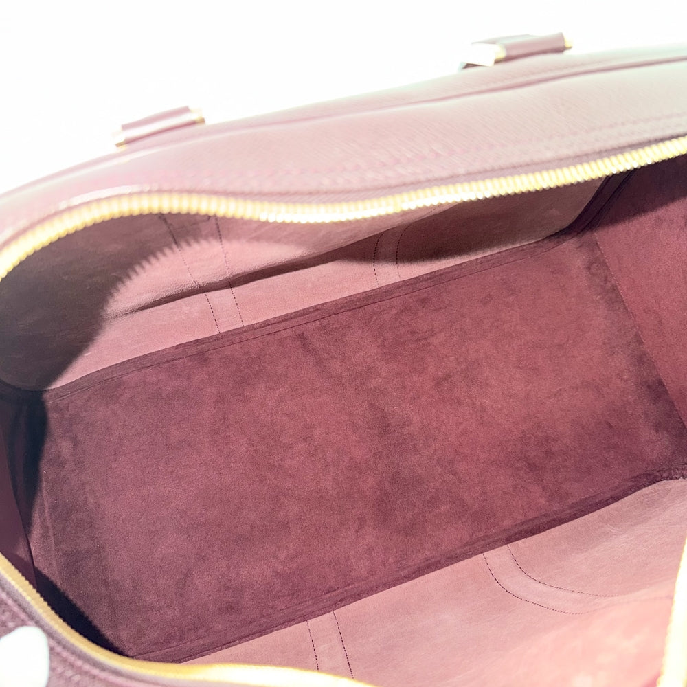 LOUIS VUITTON ルイヴィトン ボストンバッグ ケンダルPM トラベルバッグ 旅行バッグ アカジュー M30126 タイガ ワインレッド ゴールド金具 ユニセックス【中古品】