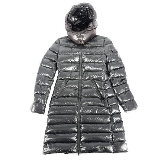 MONCLER モンクレール ダウンジャケット MOKA GIUBBOTTO ダウンコート アウター ロング アパレル 服 C20934981705 ブラック 黒 ブラック金具 冬 ナイロン レディース【中古品】