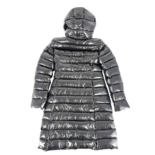 MONCLER モンクレール ダウンジャケット MOKA GIUBBOTTO ダウンコート アウター ロング アパレル 服 C20934981705 ブラック 黒 ブラック金具 冬 ナイロン レディース【中古品】