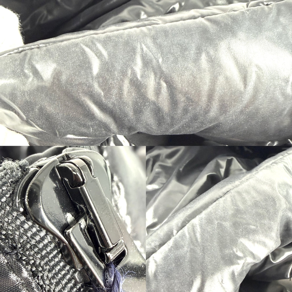 MONCLER モンクレール ダウンジャケット MOKA GIUBBOTTO ダウンコート アウター ロング アパレル 服 C20934981705 ブラック 黒 ブラック金具 冬 ナイロン レディース【中古品】