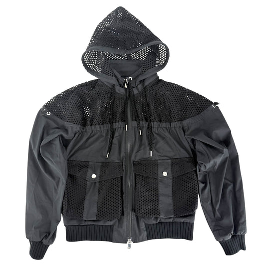 TATRAS タトラス ブルゾン テムコ アウター アパレル TEMUCO 服 ブラック 黒 シルバー金具 秋 冬 コットン ポリエステル メンズ【中古品】