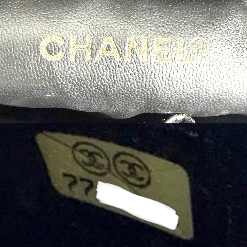 CHANEL シャネル ハンドバッグ ココマーク バニティバッグ 化粧ポーチ コスメポーチ キャビアスキン ブラック 黒 ゴールド金具 レディース【中古品】