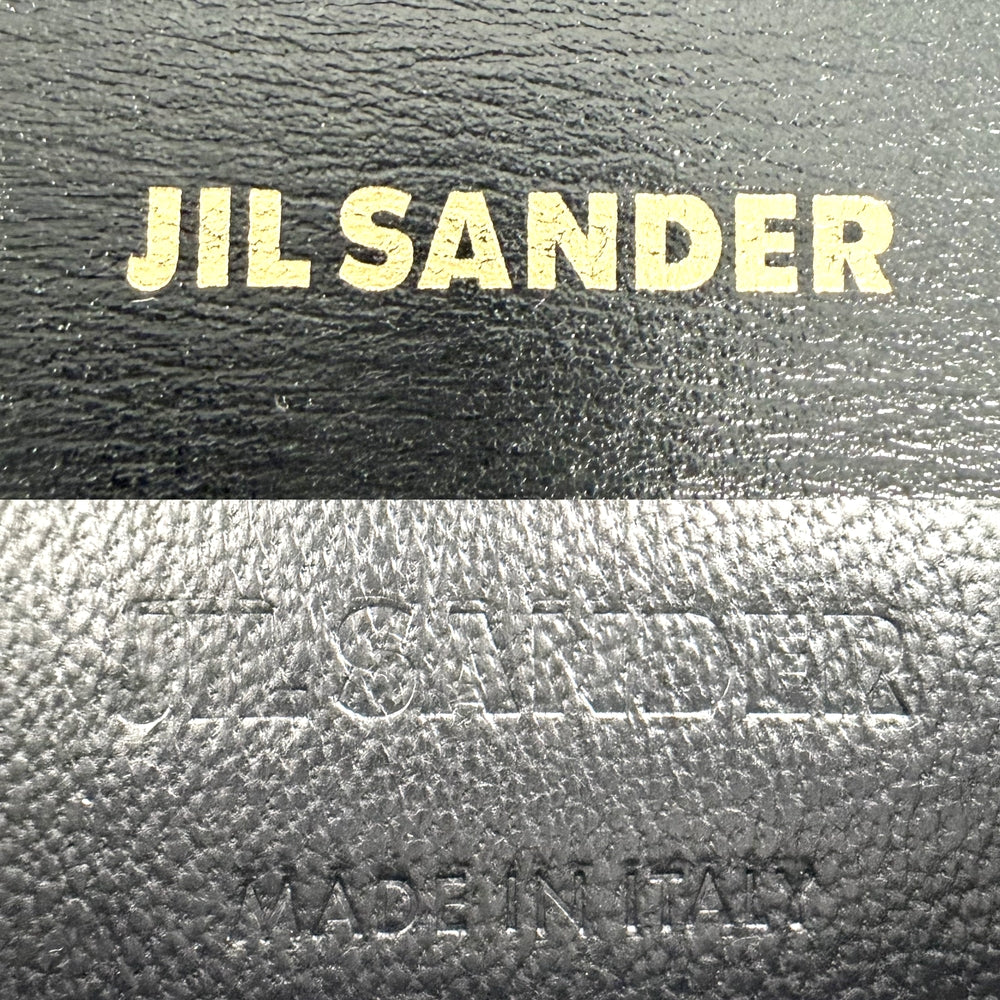 JIL SANDER ジルサンダー ショルダーバッグ タングル スモール ショルダーポーチ ポシェット J07WG0001 TANGLE SMALL ブラック 黒 ゴールド金具 レディース【中古品】