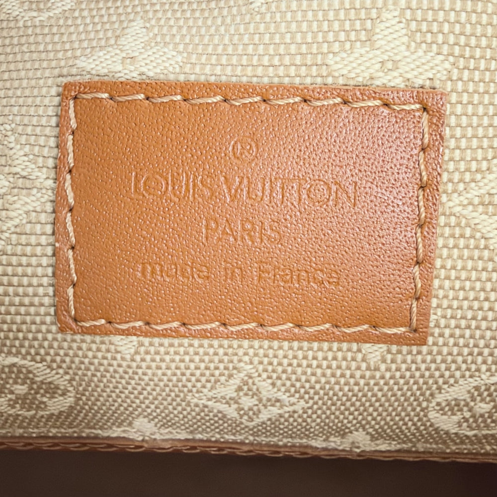LOUIS VUITTON ルイヴィトン ショルダーバッグ モノグラムミニ ブザス マリーケイト M92323 キャンバス レザー ベージュ ゴールド金具 レディース【中古品】