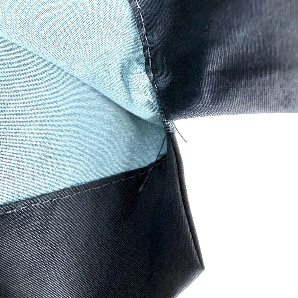 HERMES エルメス パンツ 緑青王の教え スイムウェア 水着 The Precepts of the Verdigris King アパレル ボトムス L ネイビー 紺 シルバー金具 夏 ナイロン メンズ【中古品】