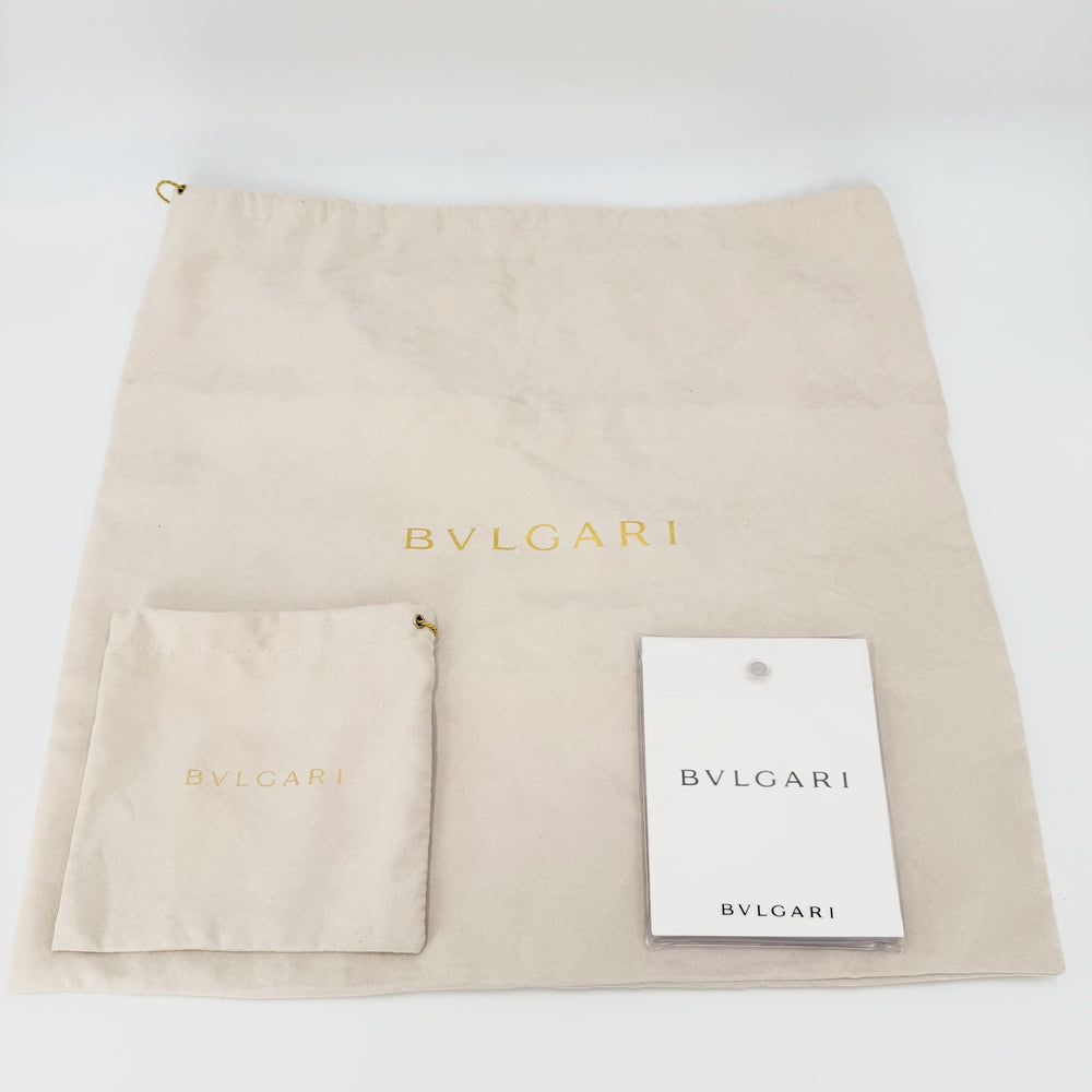 BVLGARI ブルガリ 2WAY アルバ ハンドバッグ ショルダーバッグ レザー グレージュ ピンク ゴールド金具 レディース【中古品】
