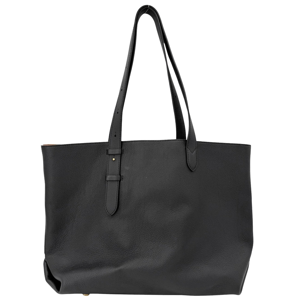 LOUIS VUITTON ルイヴィトン トートバッグ ロウキー・カバMM ハンドバッグ M25341 レザー ブラック 黒 ゴールド金具 メンズ【中古品】
