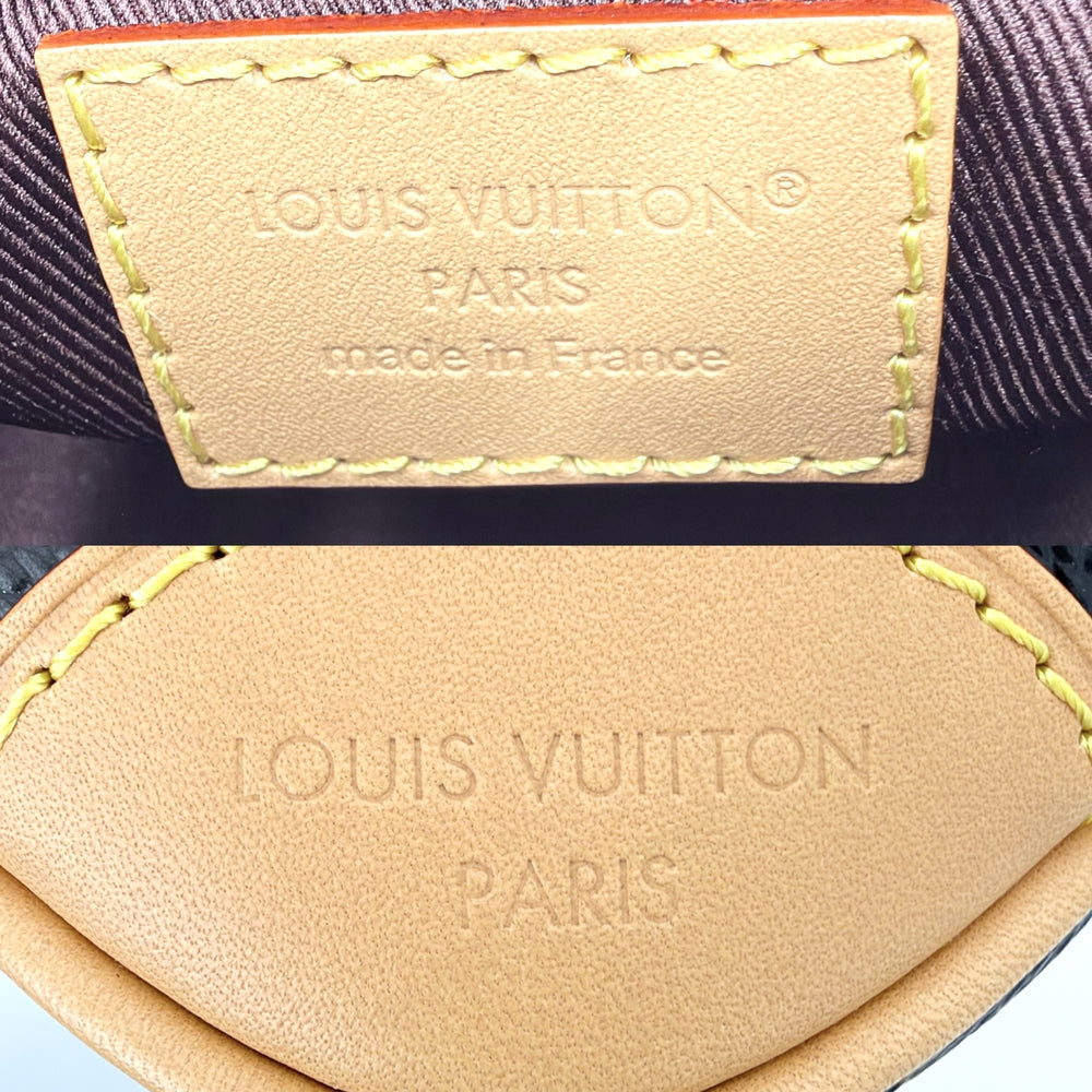 LOUIS VUITTON ルイヴィトン 2WAY ナノ･ブーローニュ ハンドバッグ ショルダーバッグ M25519 モノグラムキャンバス ブラウン 茶 ゴールド金具 レディース【中古品】