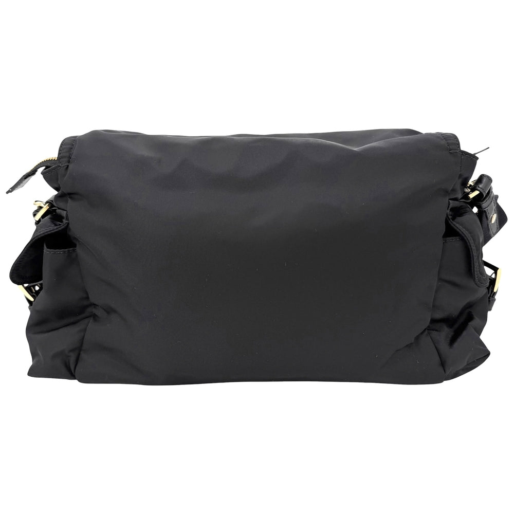 PRADA プラダ ショルダーバッグ エクスプローラ ラージ Re-Nylon 1BD391 ナイロン ブラック 黒 ゴールド金具 レディース【中古品】