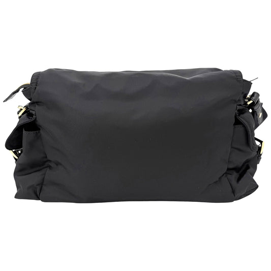 PRADA プラダ ショルダーバッグ エクスプローラ ラージ Re-Nylon 1BD391 ナイロン ブラック 黒 ゴールド金具 レディース【中古品】